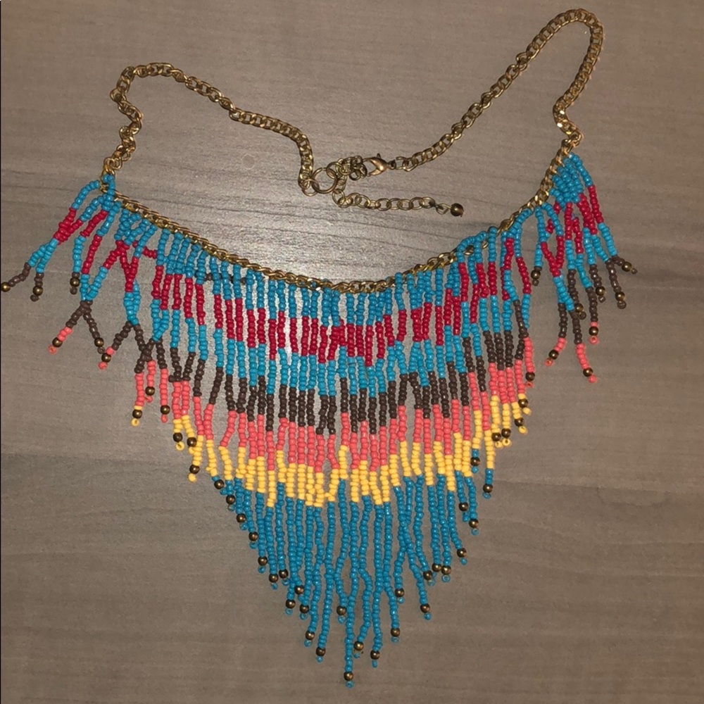 Multi-Color Statement Necklace
